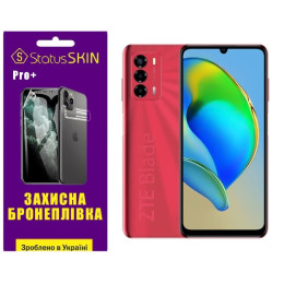 Поліуретанова плівка StatusSKIN Pro+ на екран ZTE Blade V40 Vita Глянцева