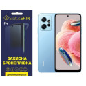 Полиуретановая пленка StatusSKIN Pro на экран Xiaomi Redmi Note 12 4G Глянцевая