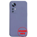 Чехол Liquid Silicone для Xiaomi 13 Lavender Grey