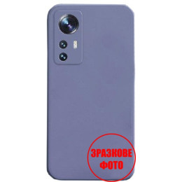 Чехол Liquid Silicone для Xiaomi 13 Lavender Grey