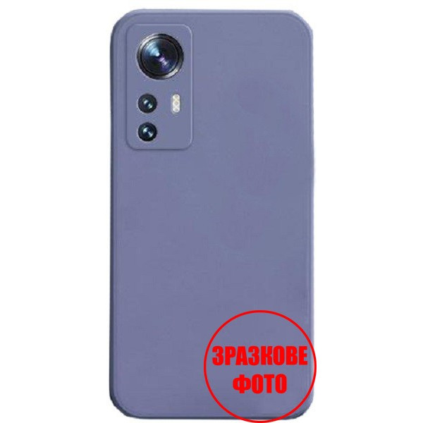 Чехол Liquid Silicone для Xiaomi 13 Lavender Grey