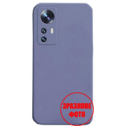 Чохол Liquid Silicone для Xiaomi 13 Lavender Grey