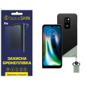 Поліуретанова плівка StatusSKIN Pro на екран Motorola Defy 2021 Глянцева