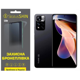 Полиуретановая пленка StatusSKIN Lite на экран Xiaomi Redmi Note 11 Pro+ 5G Глянцевая