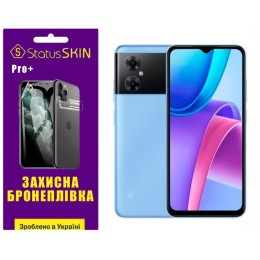 Полиуретановая пленка StatusSKIN Pro+ на экран Xiaomi Redmi Note 11R/Poco M4 5G Глянцевая