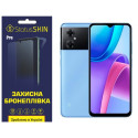 Полиуретановая пленка StatusSKIN Pro на экран Xiaomi Redmi Note 11R/Poco M4 5G Глянцевая
