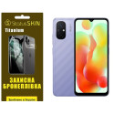 Полиуретановая пленка StatusSKIN Titanium на экран Xiaomi Redmi 12C Глянцевая