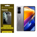 Полиуретановая пленка StatusSKIN Titanium на экран Xiaomi Redmi K50 Gaming/Poco F4 GT Глянцевая