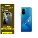Полиуретановая пленка StatusSKIN Titanium на корпус Xiaomi Redmi K40/K40 Pro/K40 Pro+/Poco F3/Mi 11i Глянцевая