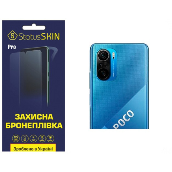 Поліуретанова плівка StatusSKIN Pro на камеру Xiaomi Redmi K40/K40 Pro/K40 Pro+/Poco F3/Mi 11i Глянцева