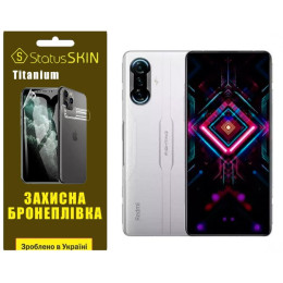 Полиуретановая пленка StatusSKIN Titanium на экран Xiaomi Redmi K40 Gaming Глянцевая