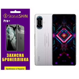 Полиуретановая пленка StatusSKIN Pro+ на экран Xiaomi Redmi K40 Gaming Глянцевая