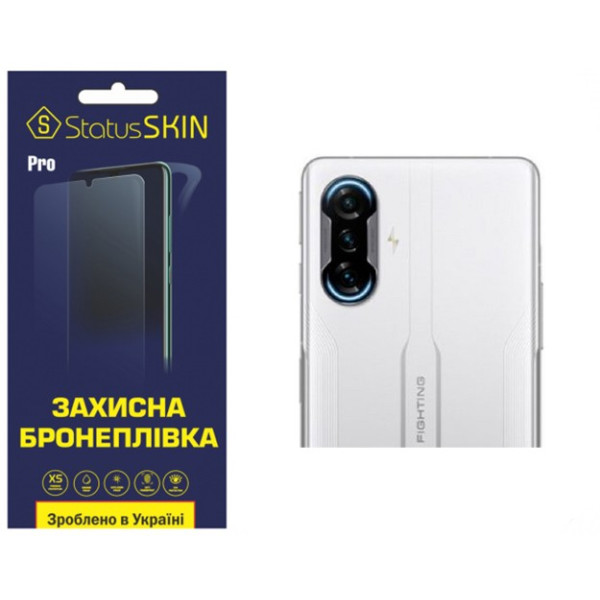 Полиуретановая пленка StatusSKIN Pro на камеру Xiaomi Redmi K40 Gaming Глянцевая