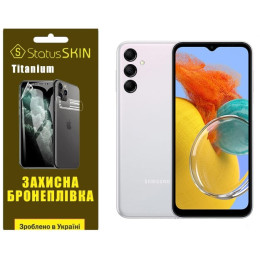 Поліуретанова плівка StatusSKIN Titanium на екран Samsung M14 5G M146 Глянцева