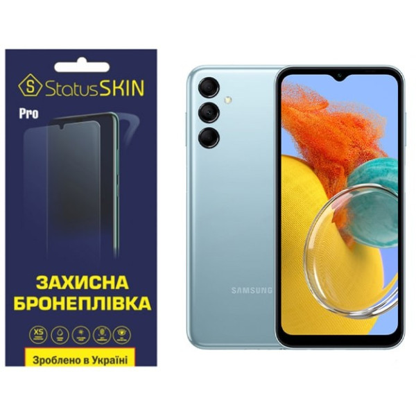 Полиуретановая пленка StatusSKIN Pro на экран Samsung M14 5G M146 Матовая