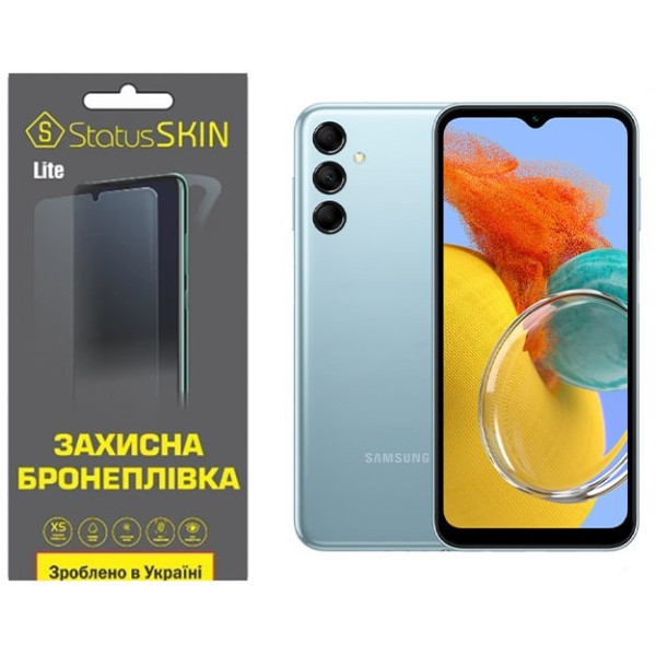 Полиуретановая пленка StatusSKIN Lite на экран Samsung M14 5G M146 Глянцевая