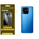 Полиуретановая пленка StatusSKIN Titanium на корпус Xiaomi Redmi 10C/Poco C40 Глянцевая