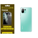 Полиуретановая пленка StatusSKIN Titanium на корпус Xiaomi Mi 11 Lite/11 Lite 5G Глянцевая