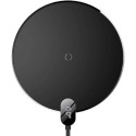 Бездротовий зарядний пристрій Baseus Digital LED Display Gen 2 Wireless 15W Charger Black (CCED000001)