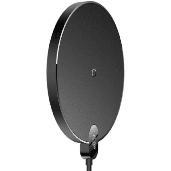 Бездротовий зарядний пристрій Baseus Digital LED Display Gen 2 Wireless 15W Charger Black (CCED000001)