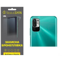 Полиуретановая пленка StatusSKIN Lite на камеру Xiaomi Redmi Note 10 5G/11 SE/Poco M3 Pro Глянцевая