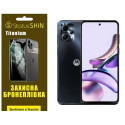Полиуретановая пленка StatusSKIN Titanium на экран Motorola G13 Глянцевая