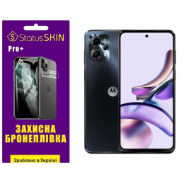 Полиуретановая пленка StatusSKIN Pro+ на экран Motorola G13 Глянцевая