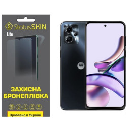 Полиуретановая пленка StatusSKIN Lite на экран Motorola G13 Глянцевая