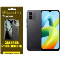 Полиуретановая пленка StatusSKIN Titanium на экран Xiaomi Redmi A1 Plus/A2 Plus/Poco C50 Глянцевая