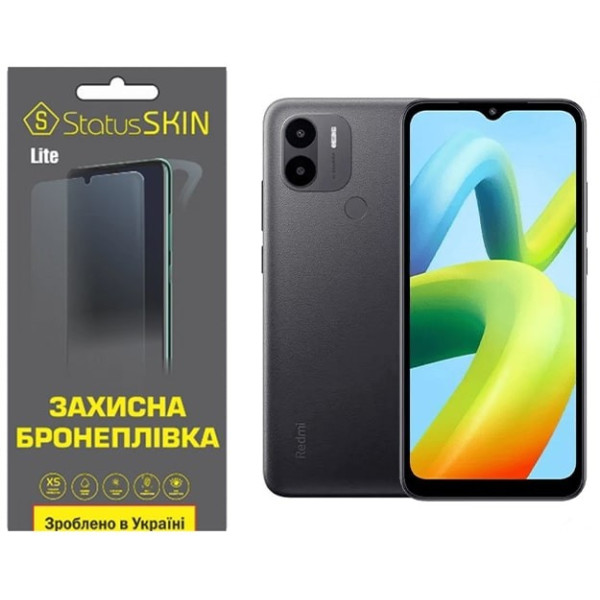 Полиуретановая пленка StatusSKIN Lite на экран Xiaomi Redmi A1 Plus/A2 Plus/Poco C50 Матовая