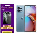 Полиуретановая пленка StatusSKIN Pro+ на экран Motorola X40 Глянцевая