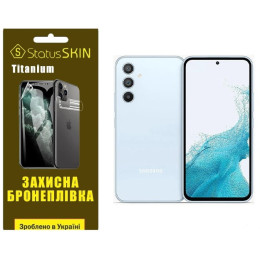 Полиуретановая пленка StatusSKIN Titanium на экран Samsung A54 5G A546 Глянцевая