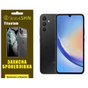 Поліуретанова плівка StatusSKIN Titanium на екран Samsung A34 5G A346 Глянцева