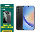 Полиуретановая пленка StatusSKIN Ultra на экран Samsung A34 5G A346 Глянцевая