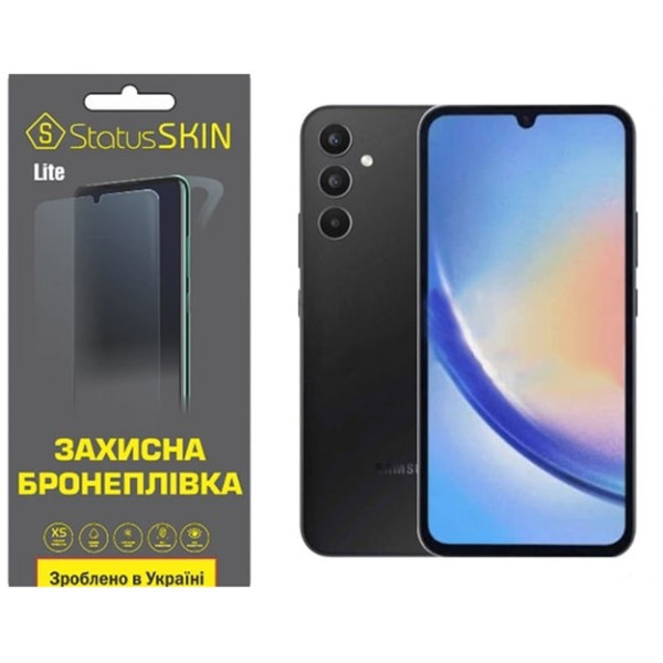 Поліуретанова плівка StatusSKIN Lite на екран Samsung A34 5G A346 Матова