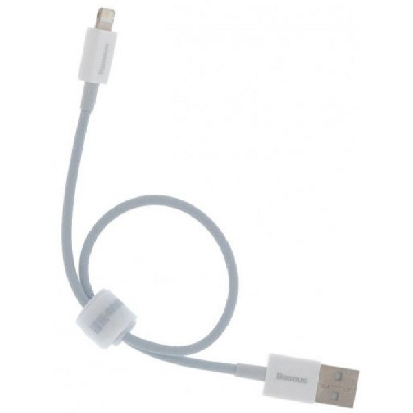 Кабель Baseus Superior USB to Lightning 2.4A 0.25m White (CALYS-02)