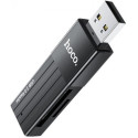 Кардрідер Hoco HB20 Mindful 2-in-1 USB3.0 Black