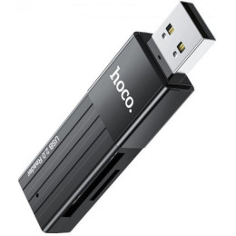Кардрідер Hoco HB20 Mindful 2-in-1 USB3.0 Black