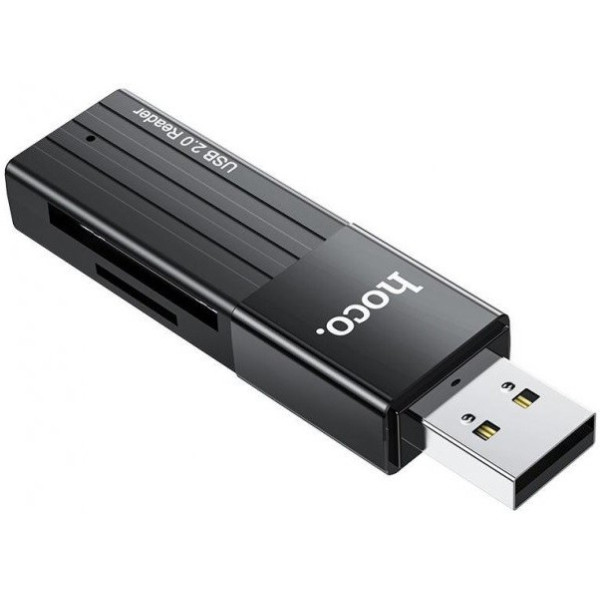 Кардрідер Hoco HB20 Mindful 2-in-1 USB3.0 Black