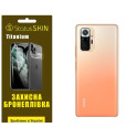 Полиуретановая пленка StatusSKIN Titanium на корпус Xiaomi Redmi Note 10 Pro Глянцевая