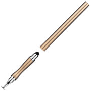 Стилус ручка Universal Drawing 2 в 1 для планшетів і смартфонів Gold