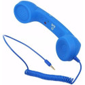 Ретро трубка High Quality Classic 3.5mm Mic Blue