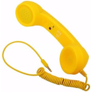 Ретро трубка High Quality Classic 3.5mm Mic Yellow