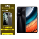 Полиуретановая пленка StatusSKIN Titanium на экран Xiaomi Redmi K40S/K50/K50 Pro/Poco F4 Глянцевая