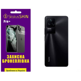 Полиуретановая пленка StatusSKIN Pro+ на корпус Xiaomi Redmi K40S/K50/K50 Pro/Poco F4 Глянцевая