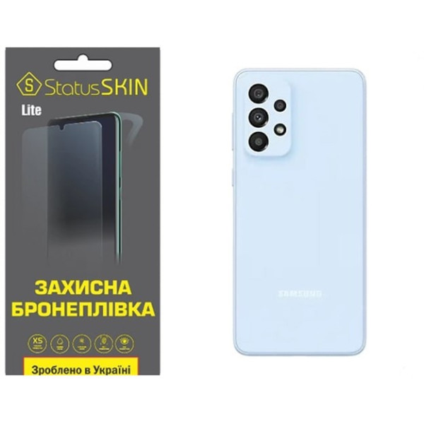 Полиуретановая пленка StatusSKIN Lite на корпус Samsung A33 A336 Глянцевая