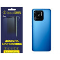 Полиуретановая пленка StatusSKIN Pro на корпус Xiaomi Redmi 10C/Poco C40 Глянцевая