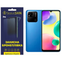 Полиуретановая пленка StatusSKIN Pro на экран Xiaomi Redmi 10A Глянцевая