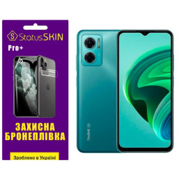 Полиуретановая пленка StatusSKIN Pro+ на экран Xiaomi Redmi 10 5G/Note 11E Глянцевая