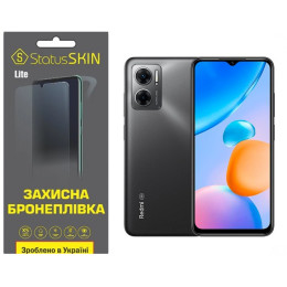 Полиуретановая пленка StatusSKIN Lite на экран Xiaomi Redmi 10 5G/Note 11E Матовая